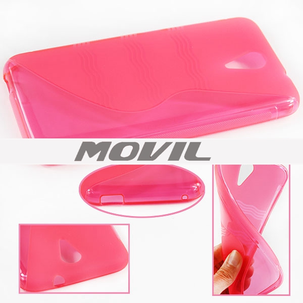 NP-2041 Transparente tpu funda para HTC Desire 620G dual sim-7